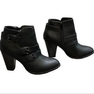 NEW! Black Heel Bootie